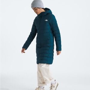 The North Face Men's Deep Blue Hooded Puffer Jacket